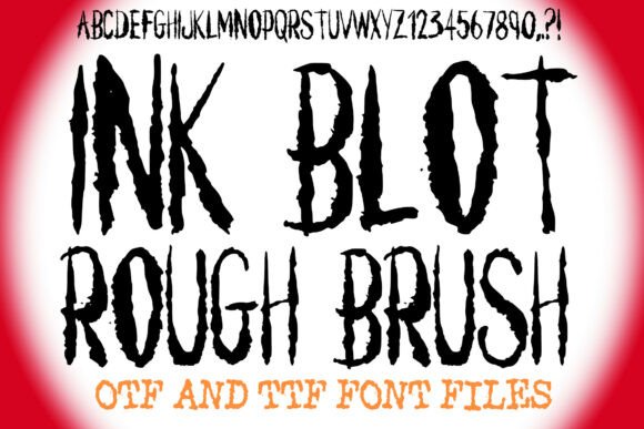 Download Ink Blot Rough Brush - Ink Collection
